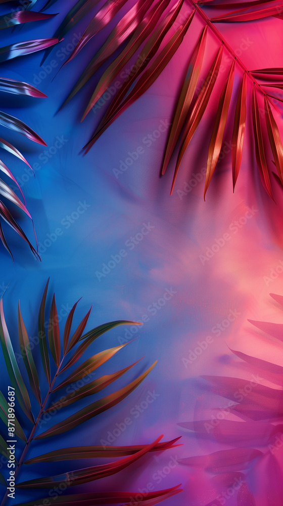 An artistic depiction of assorted leaves in a lively dance of colors ranging from deep purples to vibrant pinks
An artistic depiction of assorted leaves in a lively dance of colors ranging from deep purples to vibrant pinks