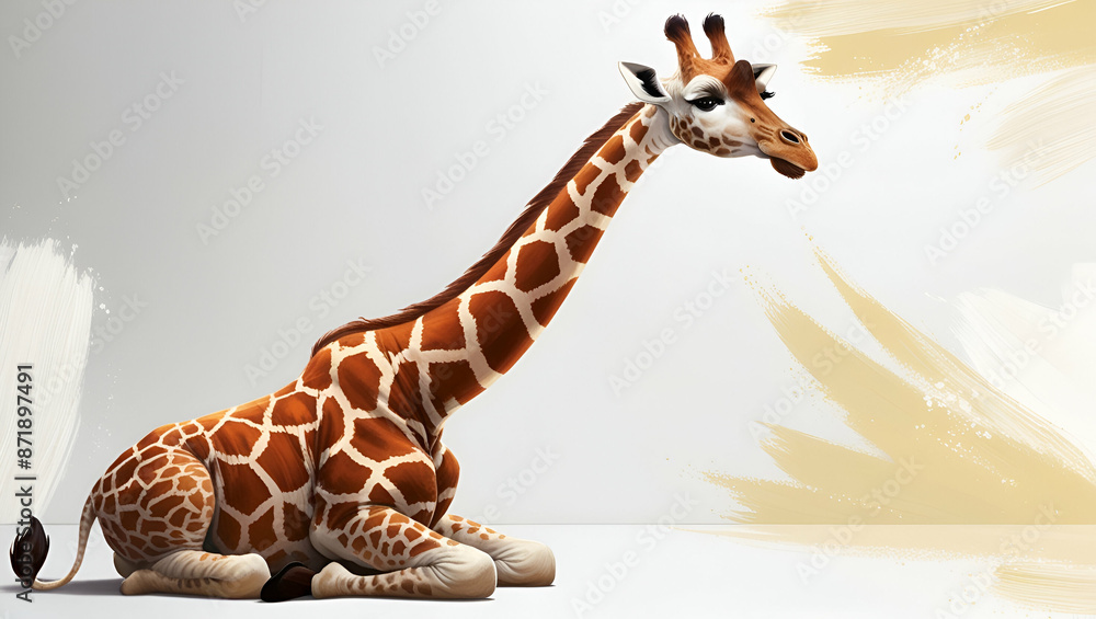 Obraz premium giraffe in the wild