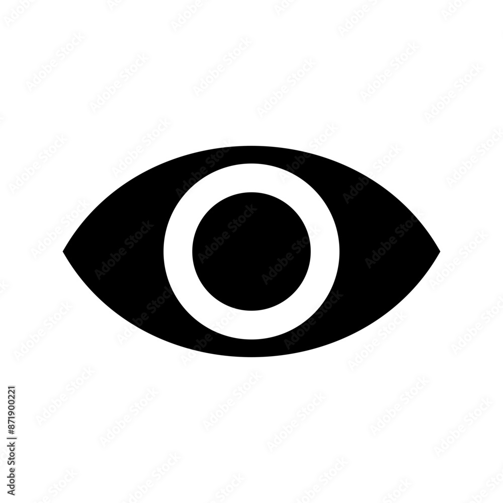 View Icon Vector Symbol Design Illustration View Icon Vector Symbol Design Illustration