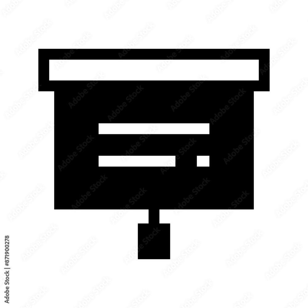 Presentation Icon Vector Symbol Design Illustration Presentation Icon Vector Symbol Design Illustration