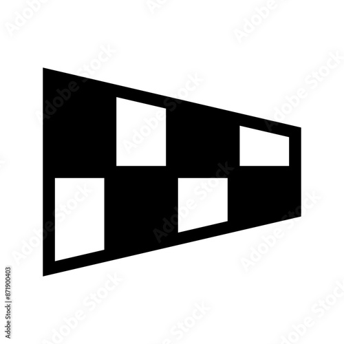 Perspective Icon Vector Symbol Design Illustration