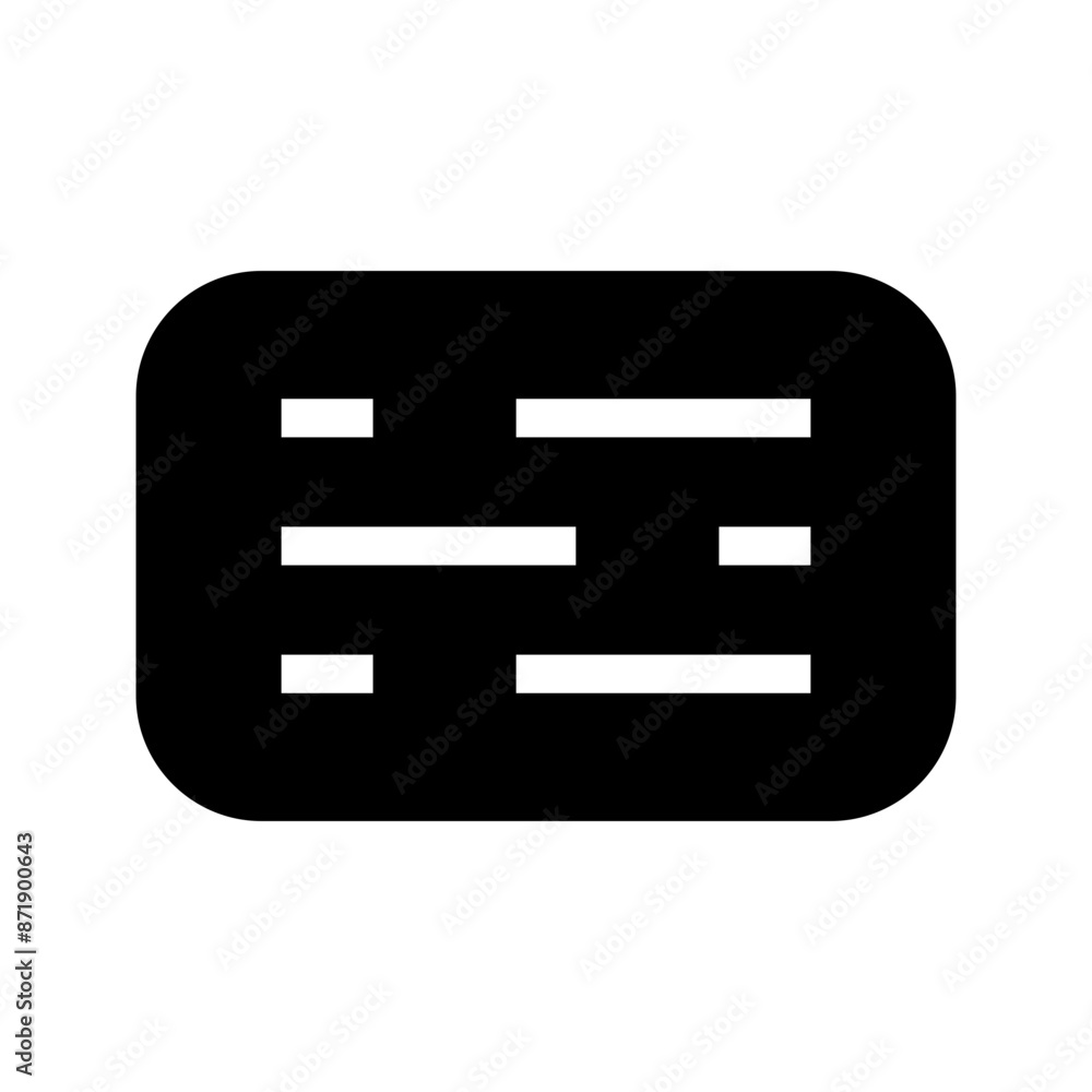 Subtitles Icon Vector Symbol Design Illustration Subtitles Icon Vector Symbol Design Illustration