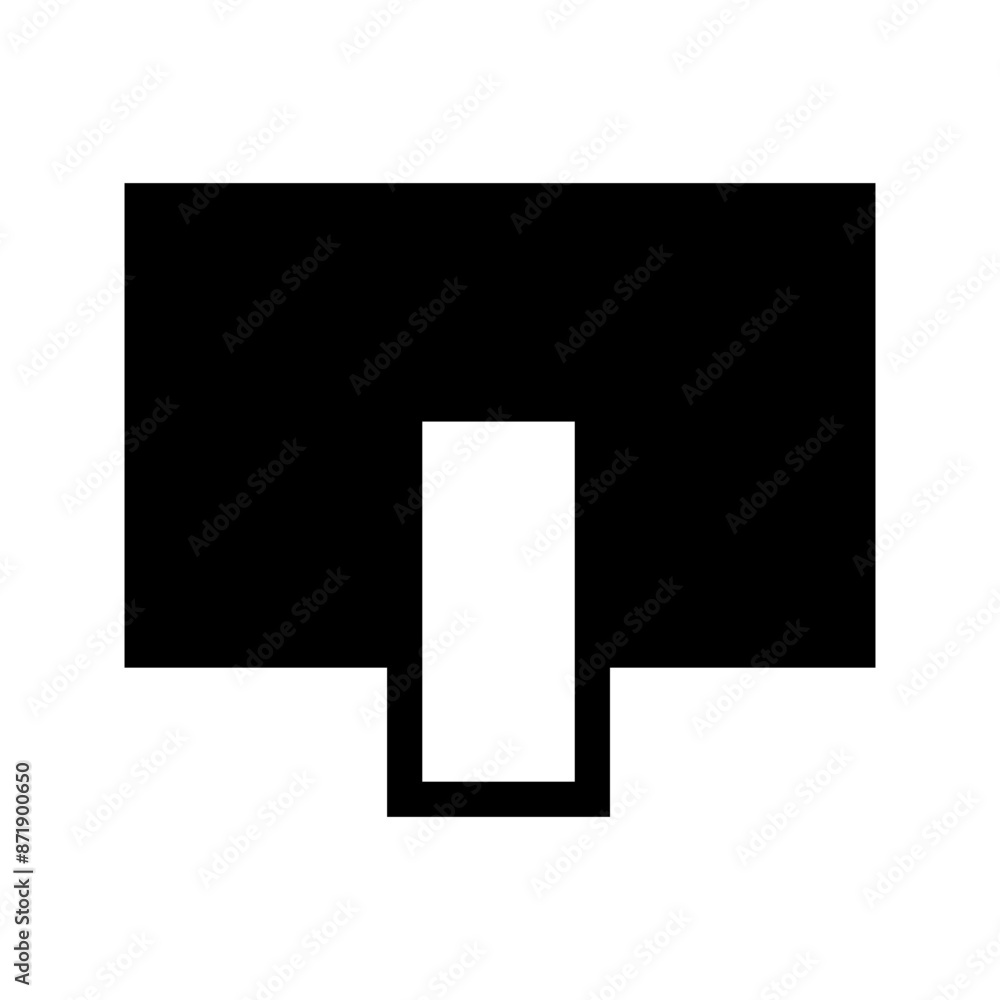 Desktop Icon Vector Symbol Design Illustration Desktop Icon Vector Symbol Design Illustration
