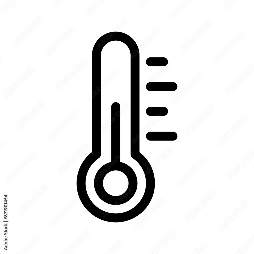 Thermometer Icon Vector Symbol Design Illustration Thermometer Icon Vector Symbol Design Illustration