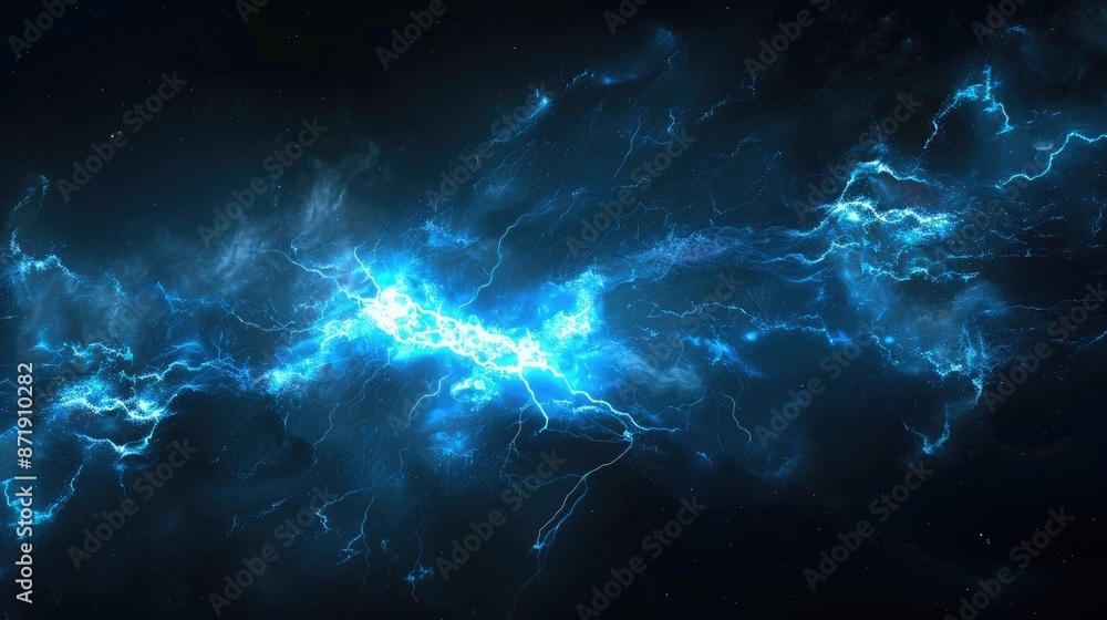 Abstract Blue Energy Wave in Deep Space - Cosmic Light Flow for Digital Art, Background, and Design Abstract Blue Energy Wave in Deep Space - Cosmic Light Flow for Digital Art, Background, and Design