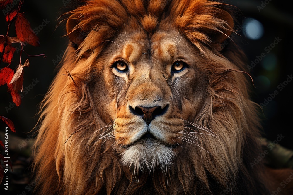 Leo in detail a realistic odyssey in the glory of art, hair the hair, muscle to , generative IA Leo in detail a realistic odyssey in the glory of art, hair the hair, muscle to , generative IA