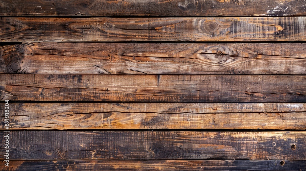 Aged wooden plank wall texture with space for text Aged wooden plank wall texture with space for text