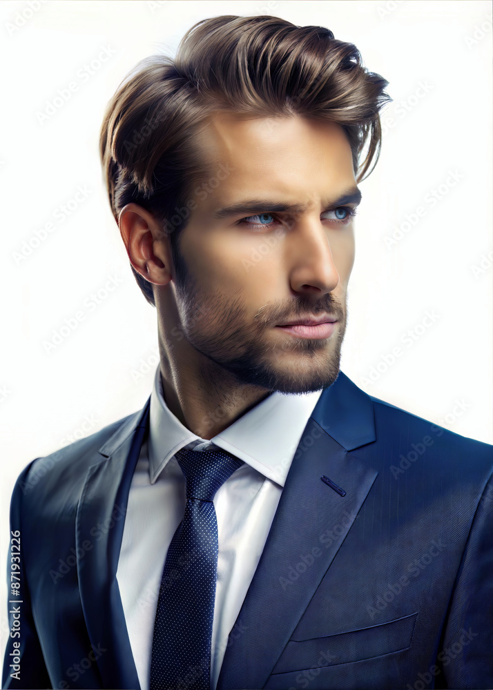 Professional Attractive Business Man in a Suit: Corporate Leader, Executive, and Entrepreneurial Professional Portrait Professional Attractive Business Man in a Suit: Corporate Leader, Executive, and Entrepreneurial Professional Portrait