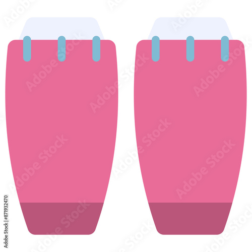 congas flat icon