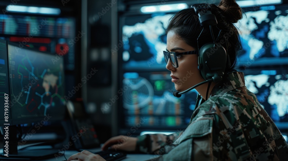 The Woman in Military Command The Woman in Military Command