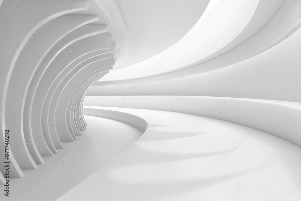 Abstract background with white random curves shape Abstract background with white random curves shape