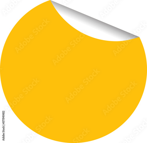 paper fold shaped price tags stickers, ellements illustration vector new