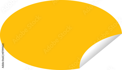 paper fold shaped price tags stickers, ellements illustration vector new