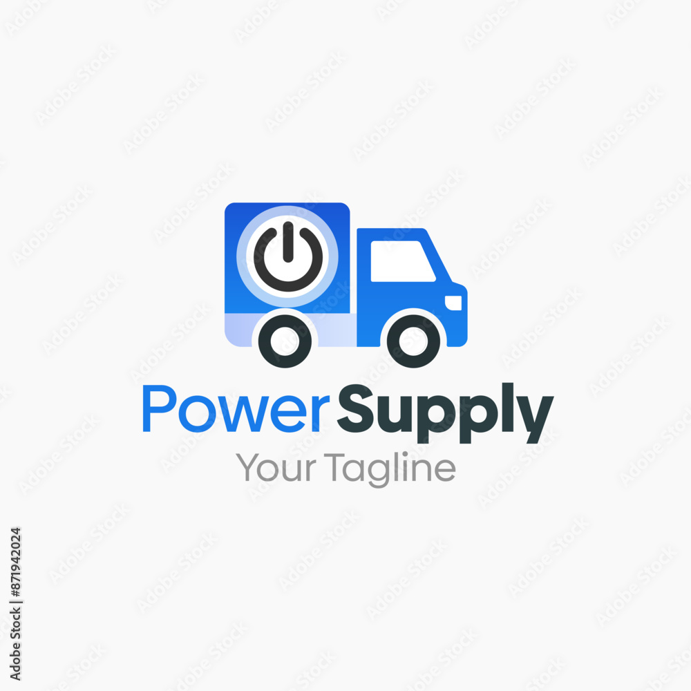 Power Supply Logo Vector Template Design. Good for Business, Startup, Agency, and Organization Power Supply Logo Vector Template Design. Good for Business, Startup, Agency, and Organization