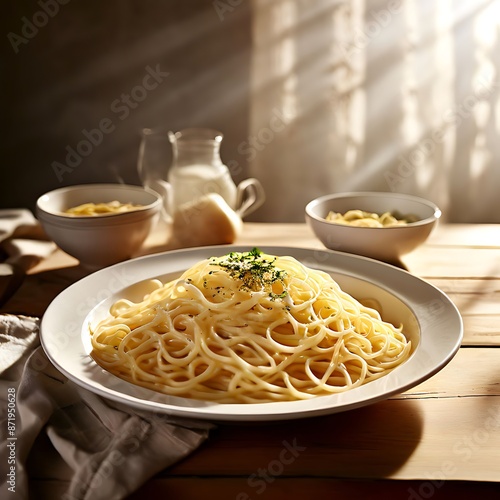 spaghetti with sauce