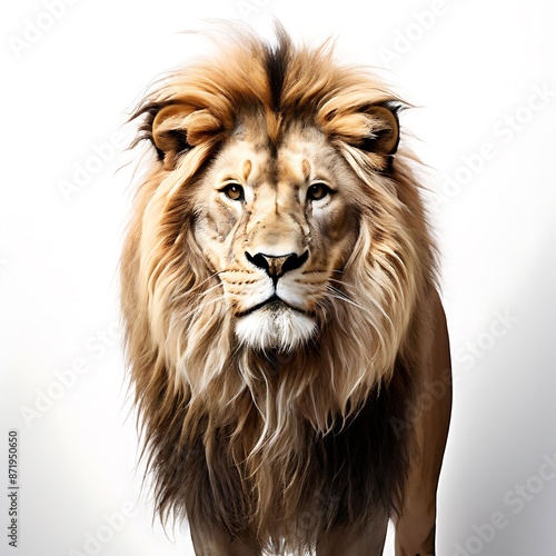 portrait of a lion