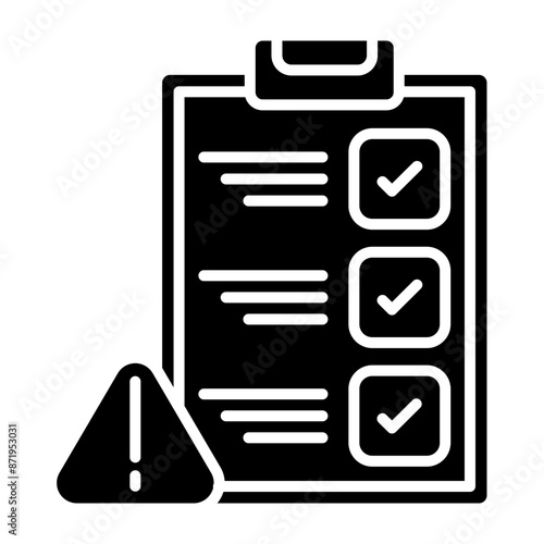 Risk Glyph Icon