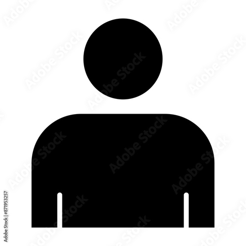 Male Glyph Icon