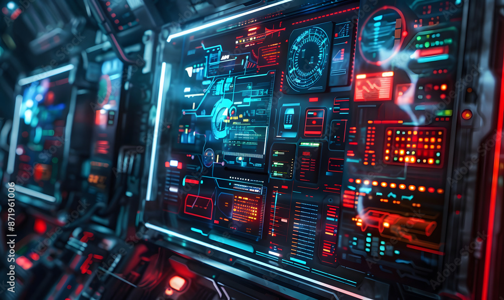 Fototapeta premium graphic backgrounds related to technology, communication, and the internet