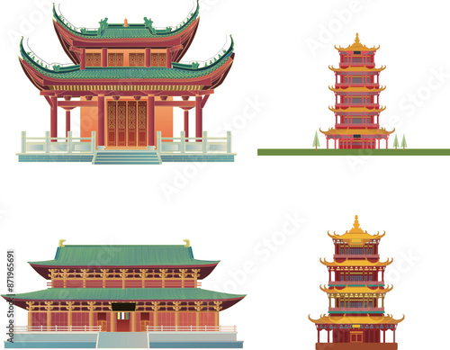 Simplified Illustration of Chinese Architecture