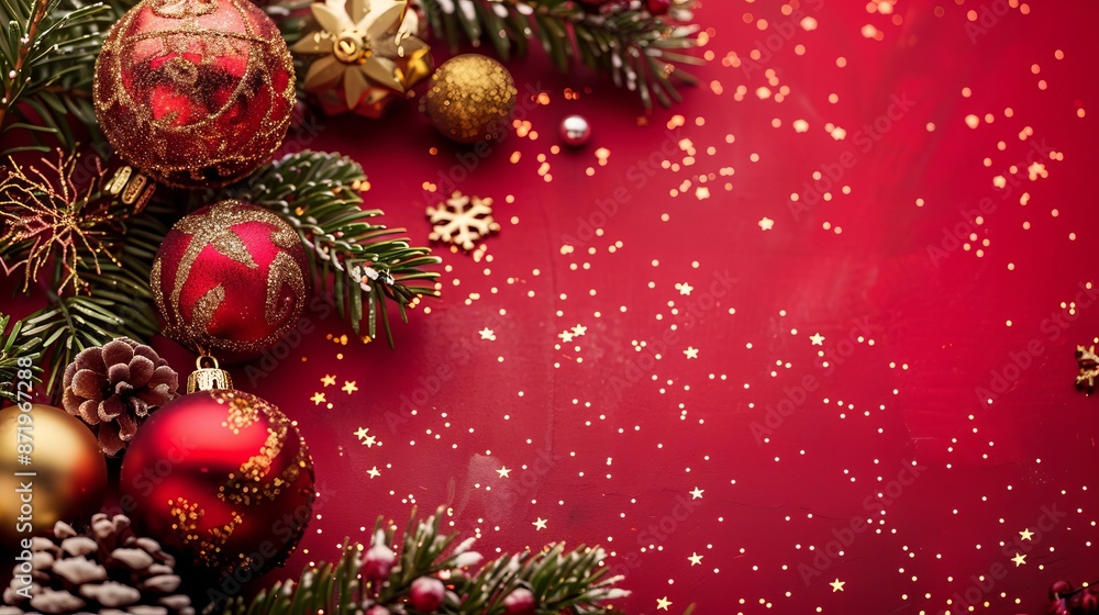 Christmas background template Christmas background template