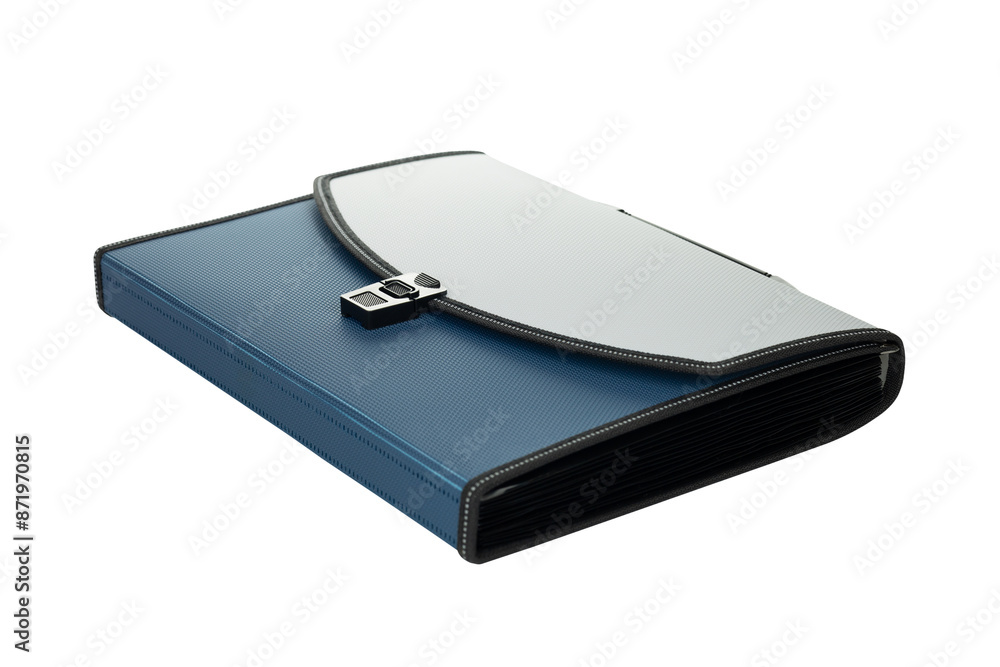Blue Briefcase isolated on white background with clipping path. Blue Briefcase isolated on white background with clipping path.