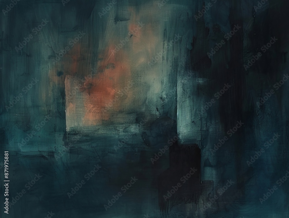 A deep, moody abstract scene with subtle gradients and dark hues A deep, moody abstract scene with subtle gradients and dark hues