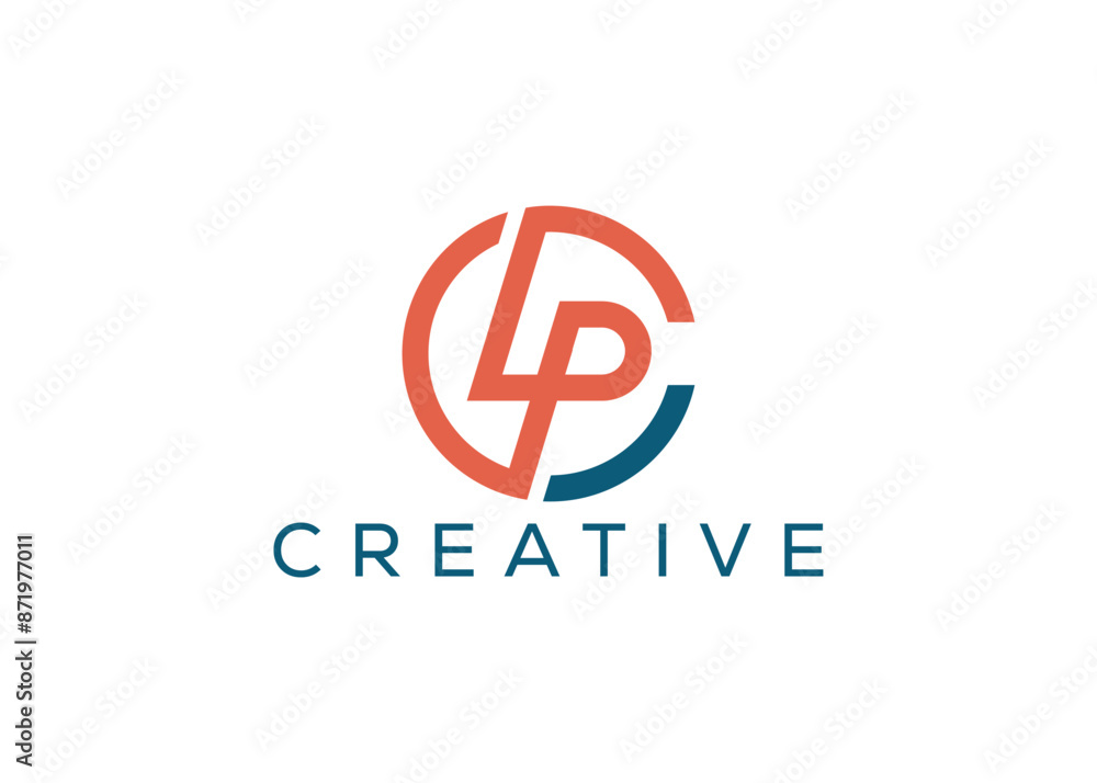Minimal and professional letter L P C logo design template Minimal and professional letter L P C logo design template