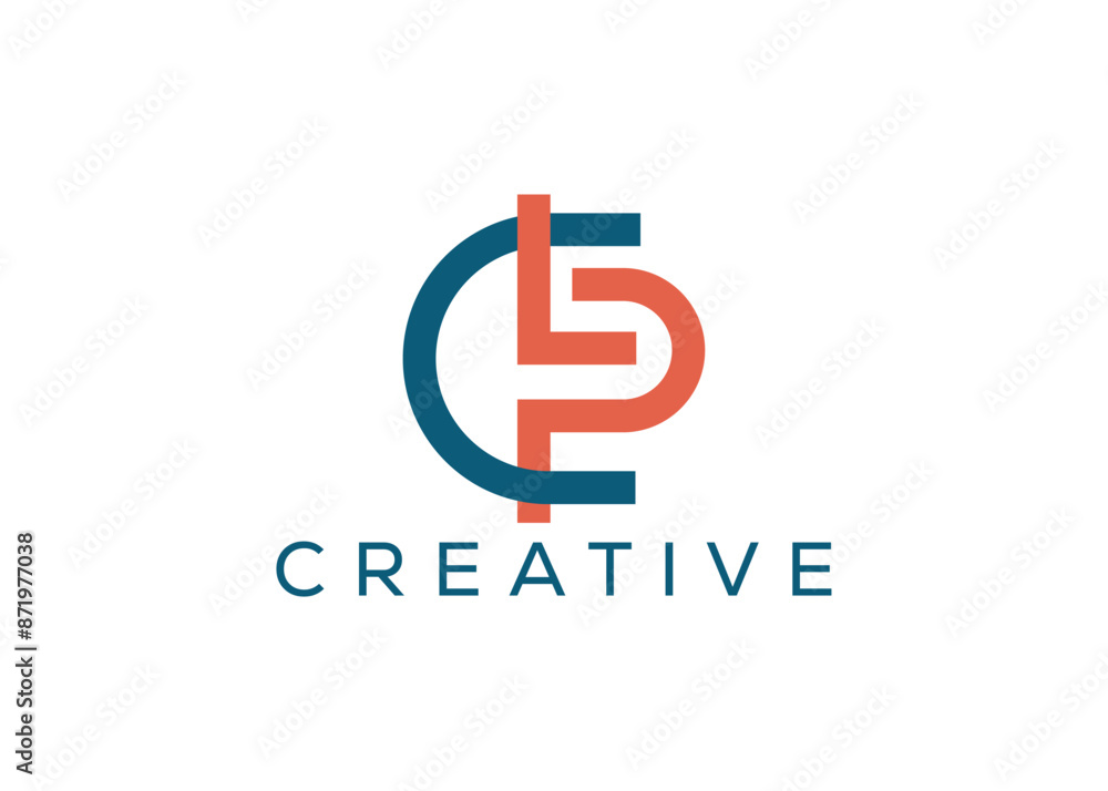Minimal and professional letter L P C logo design template Minimal and professional letter L P C logo design template