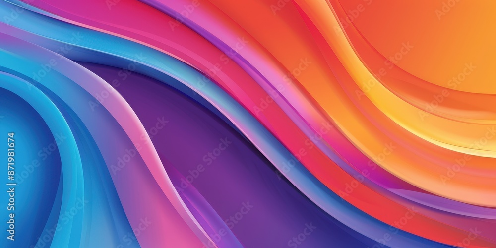 Abstract Colorful Swirling Background Abstract Colorful Swirling Background