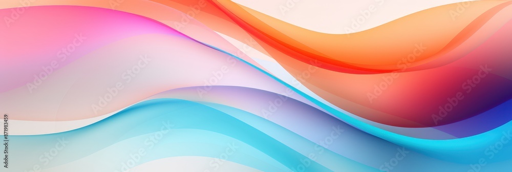 Abstract Colorful Wave Pattern Abstract Colorful Wave Pattern