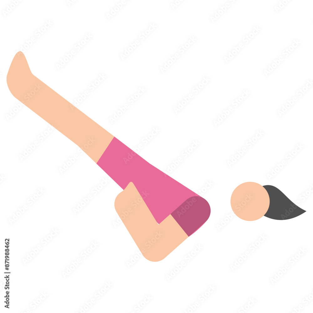 yoga flat icon yoga flat icon