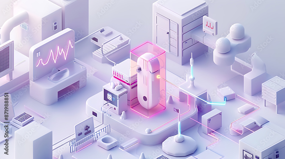 Fototapeta premium medical and science