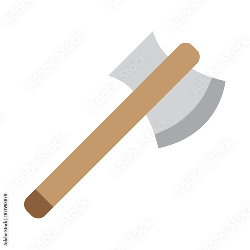 Axe Vector Flat Icon Design