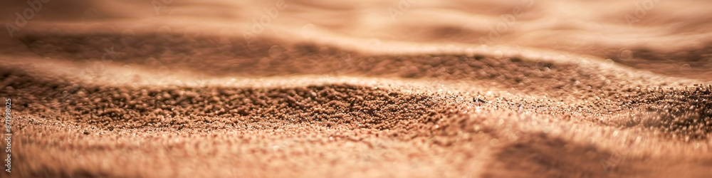 Rippled Desert Sand Textures Captured in Warm Golden Light at Sunset Rippled Desert Sand Textures Captured in Warm Golden Light at Sunset