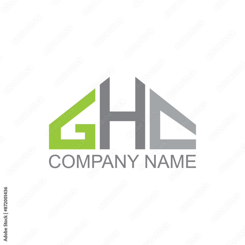 GHC letters real estate construction logo. Typography brand logo house vector illustration. construction ,housing, home marker, property, building, apartment, flat, compartment, business, corporate GHC letters real estate construction logo. Typography brand logo house vector illustration. construction ,housing, home marker, property, building, apartment, flat, compartment, business, corporate