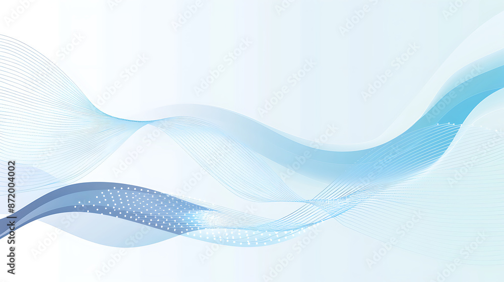 Abstract Light Blue Wave Background Abstract Light Blue Wave Background
