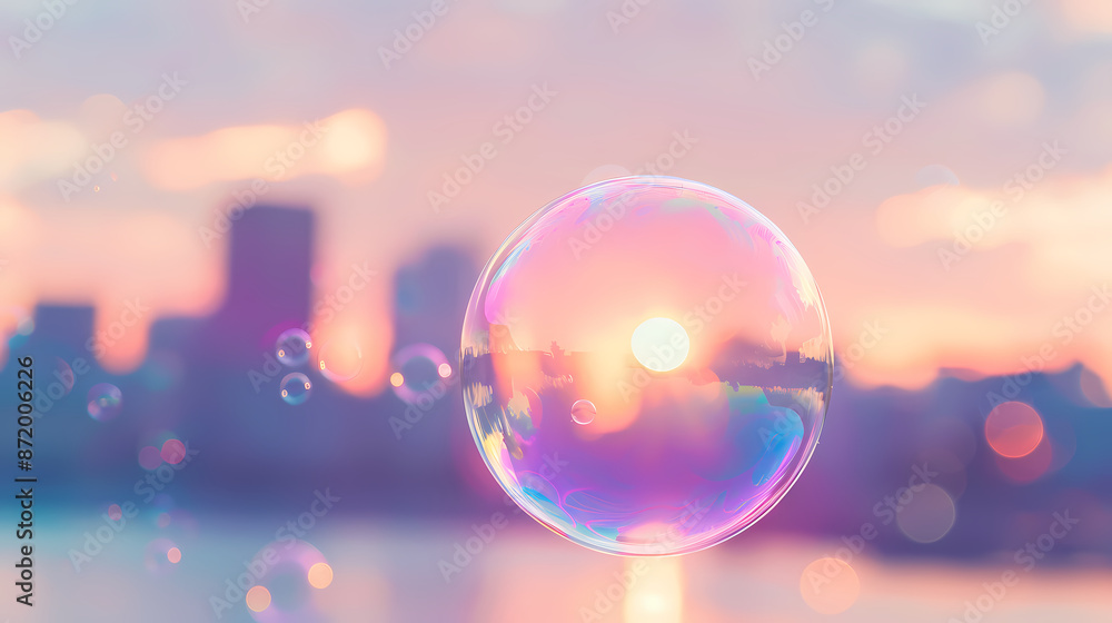 Beautiful soap bubbles Beautiful soap bubbles