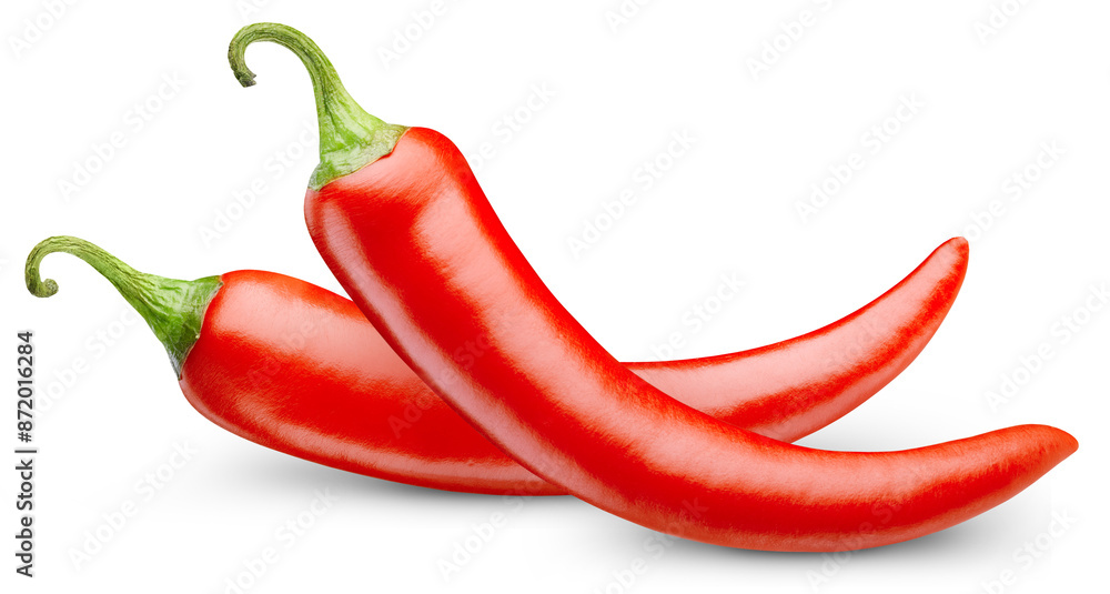 Chili isolated on white background Chili isolated on white background