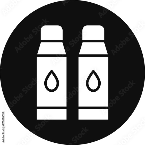 Resin Glyph Black Circle Icon