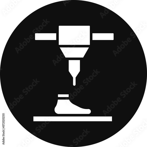 Prosthetic Glyph Black Circle Icon