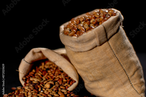 Moth bean and Horse gram photo