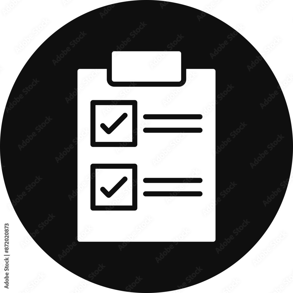 List Glyph Black Circle Icon List Glyph Black Circle Icon