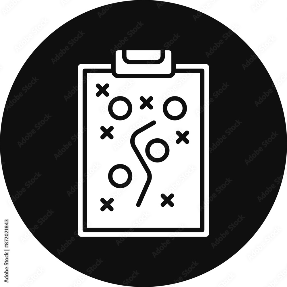 Planning Glyph Black Circle Icon Planning Glyph Black Circle Icon