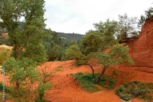 Colorado provençal sud de la France photo