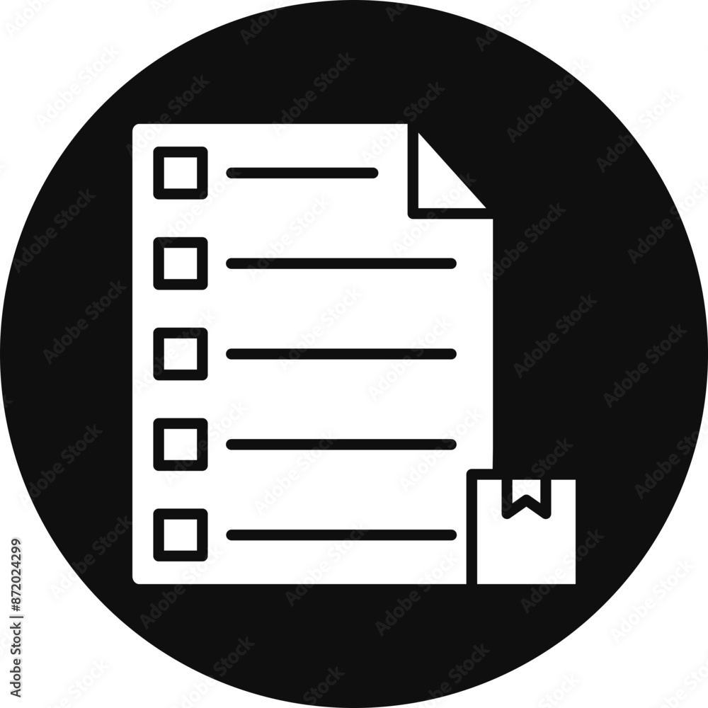 Inventory Management Glyph Black Circle Icon Inventory Management Glyph Black Circle Icon
