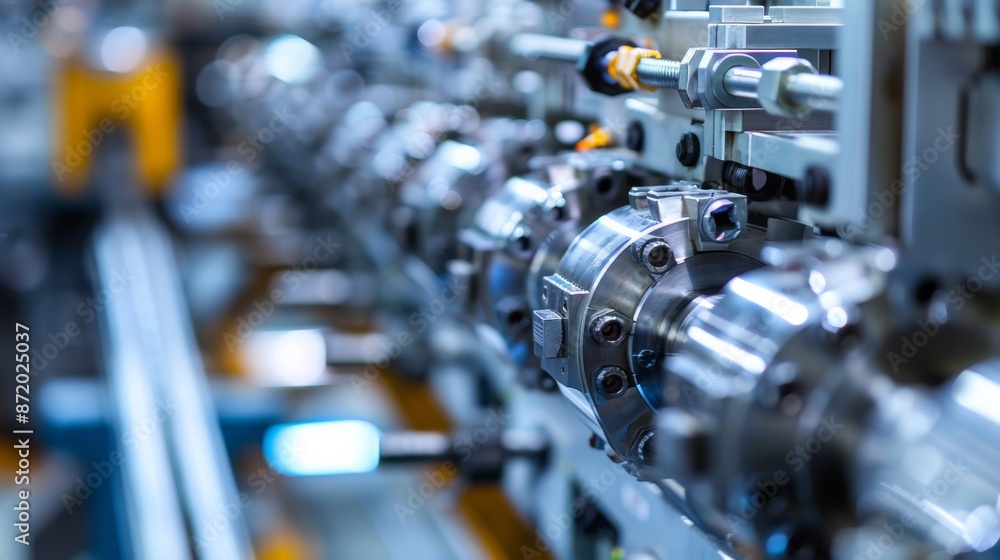 Complex industrial mechanism, abstract background Complex industrial mechanism, abstract background