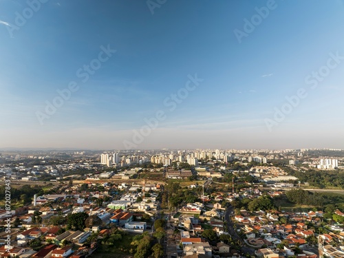 Foto aérea da cidade de Campinas, uma das maiores cidades do estado de São Paulo photo