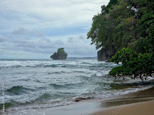 beach and rocks