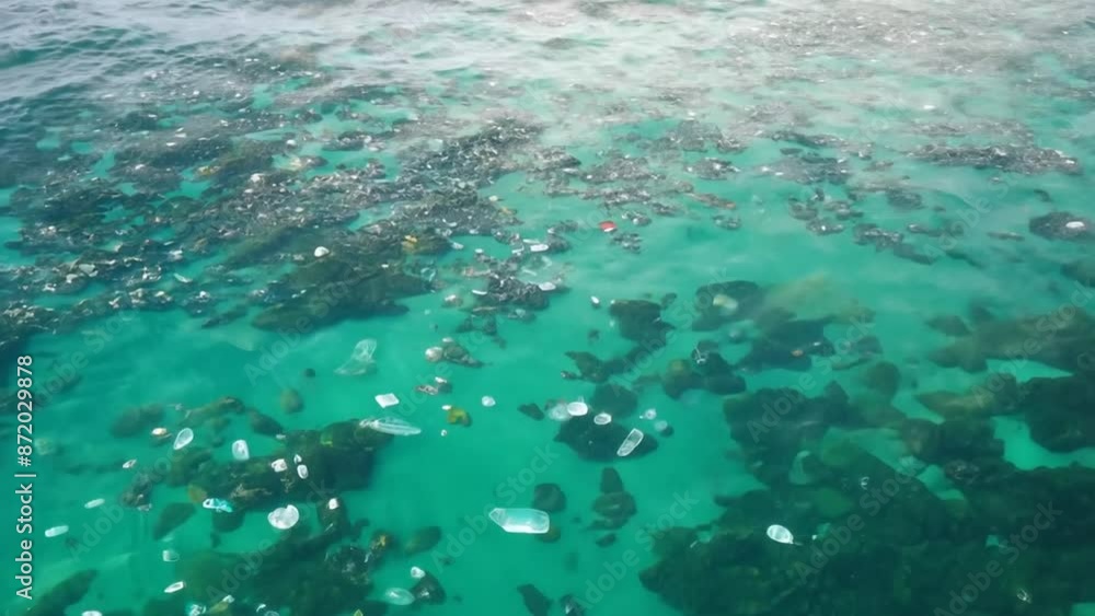 Ocean Plastic Pollution in Tropical Waters Generative AI Ocean Plastic Pollution in Tropical Waters Generative AI